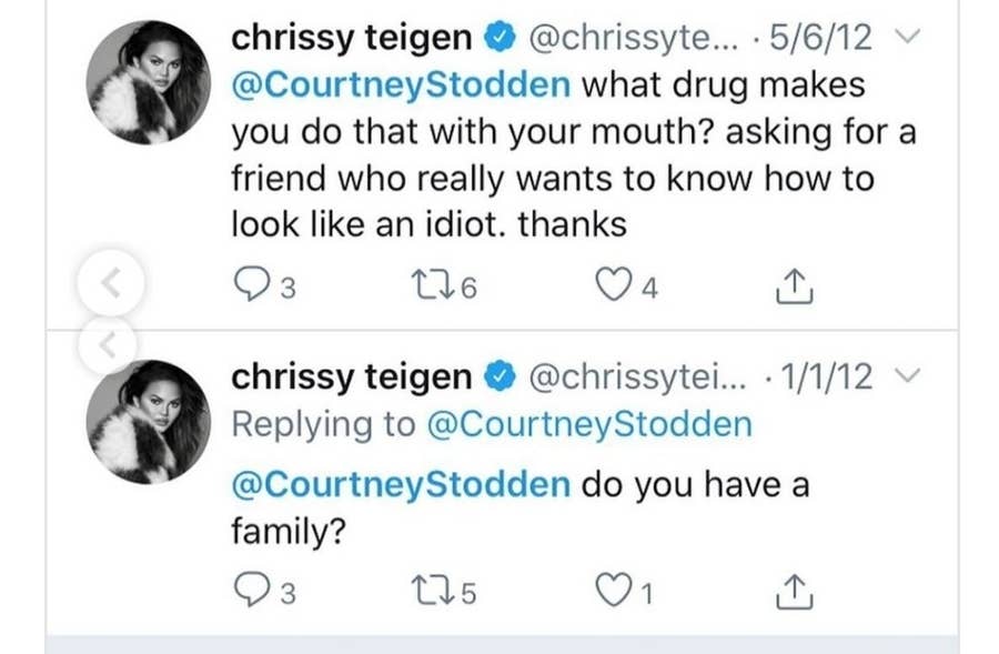 Chrissy Teigen Bullies Courtney Stodden In Old Tweets