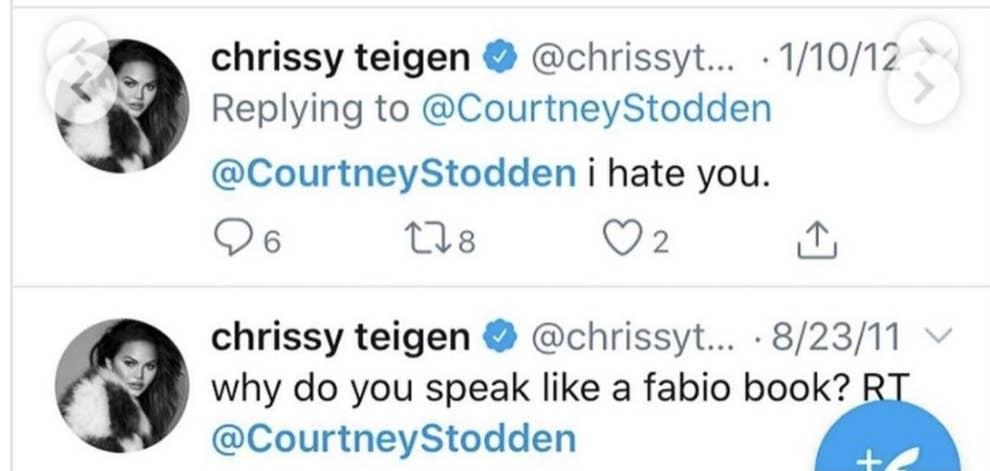 Chrissy Teigen Bullies Courtney Stodden In Old Tweets