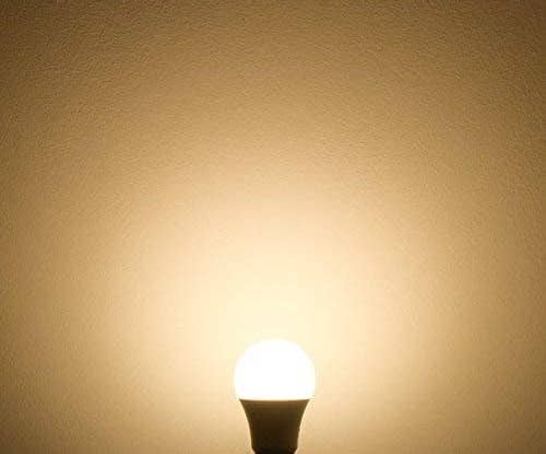 A glowing light bulb 