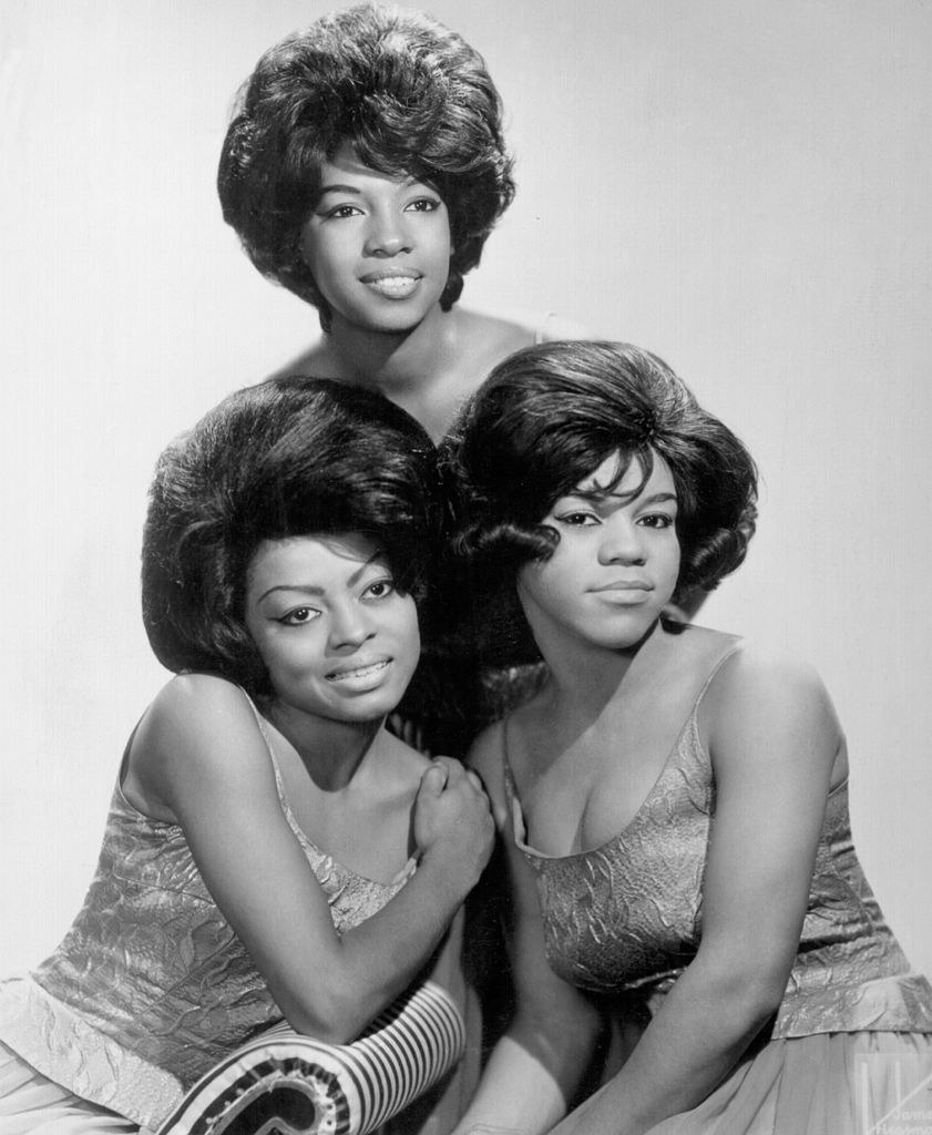 Mary Wilson, Florence Ballard, and Diana Ross pose for a portrait circa 1962