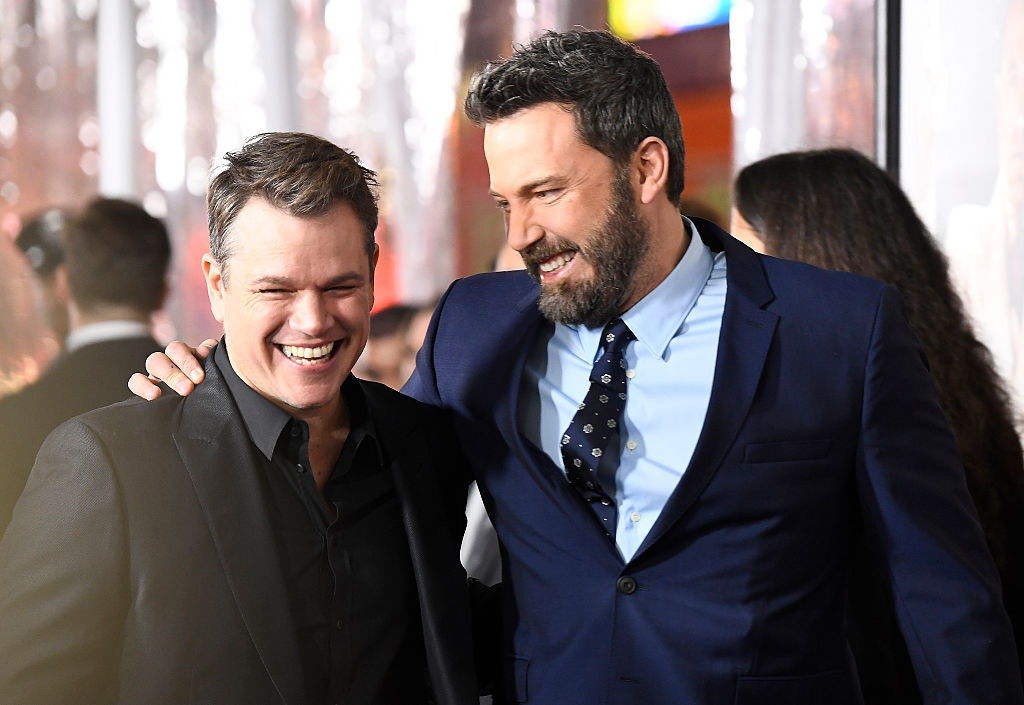 Matt Damon and Ben Affleck in 2017