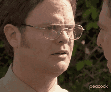 A gif of Dwight from The Office saying, &quot;Do it! Now!&quot;