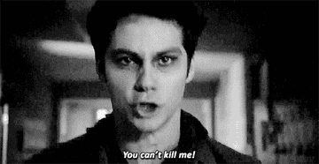 nogitsune Stiles yelling &quot;you can&#x27;t kill me!&quot;