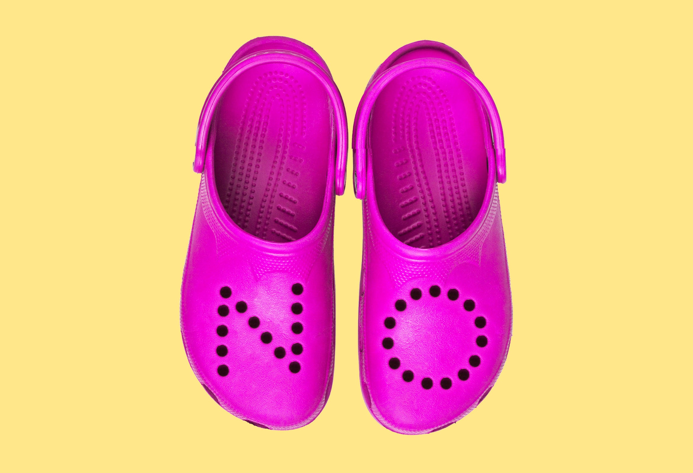 Nicki Minaj Wore Pink Crocs and Not Much Else