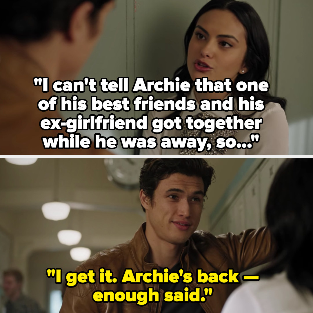 Reggie: &quot;I get it, Archie&#x27;s back, enough said&quot;