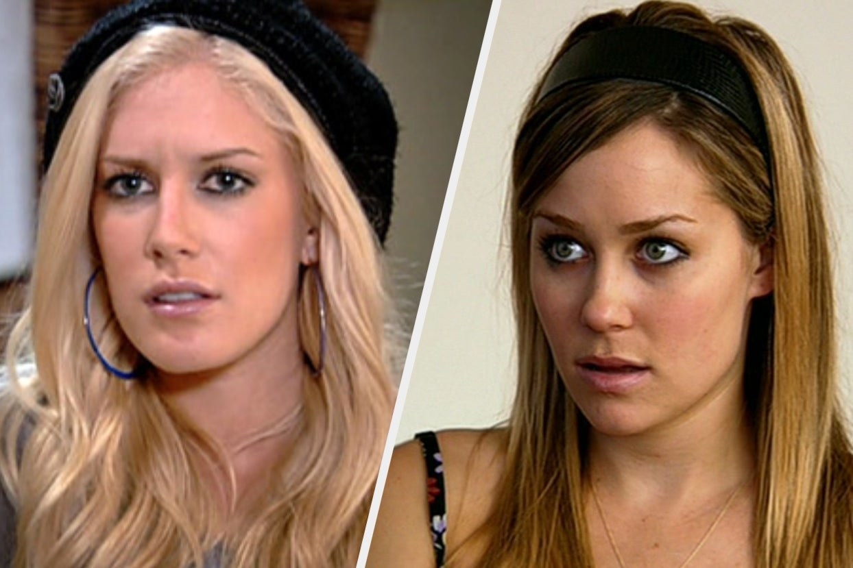 Girls on &quot;The Hills&quot; looking shocked 