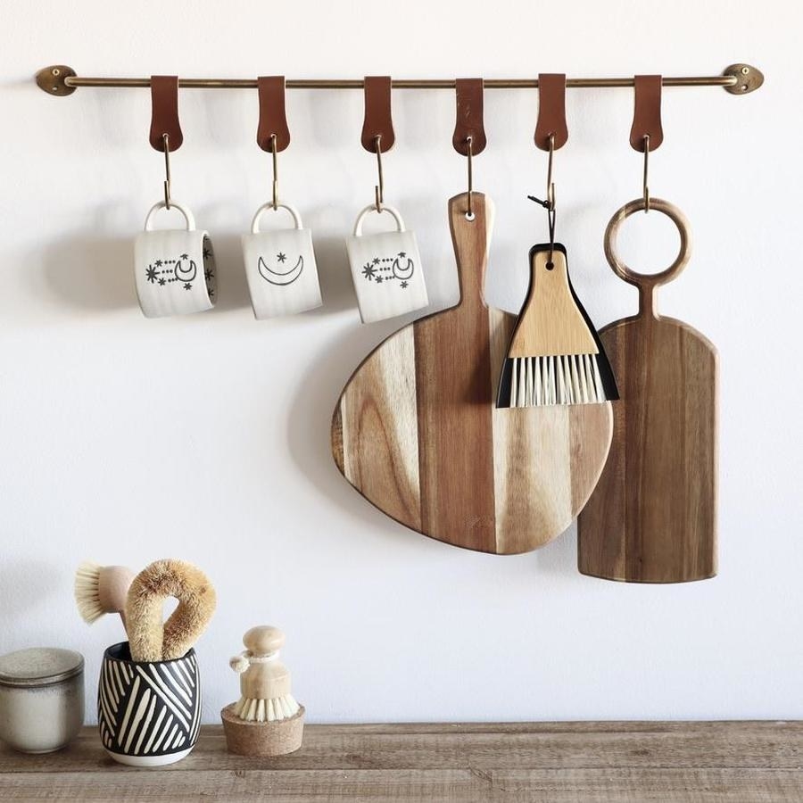 the brass hanging rack