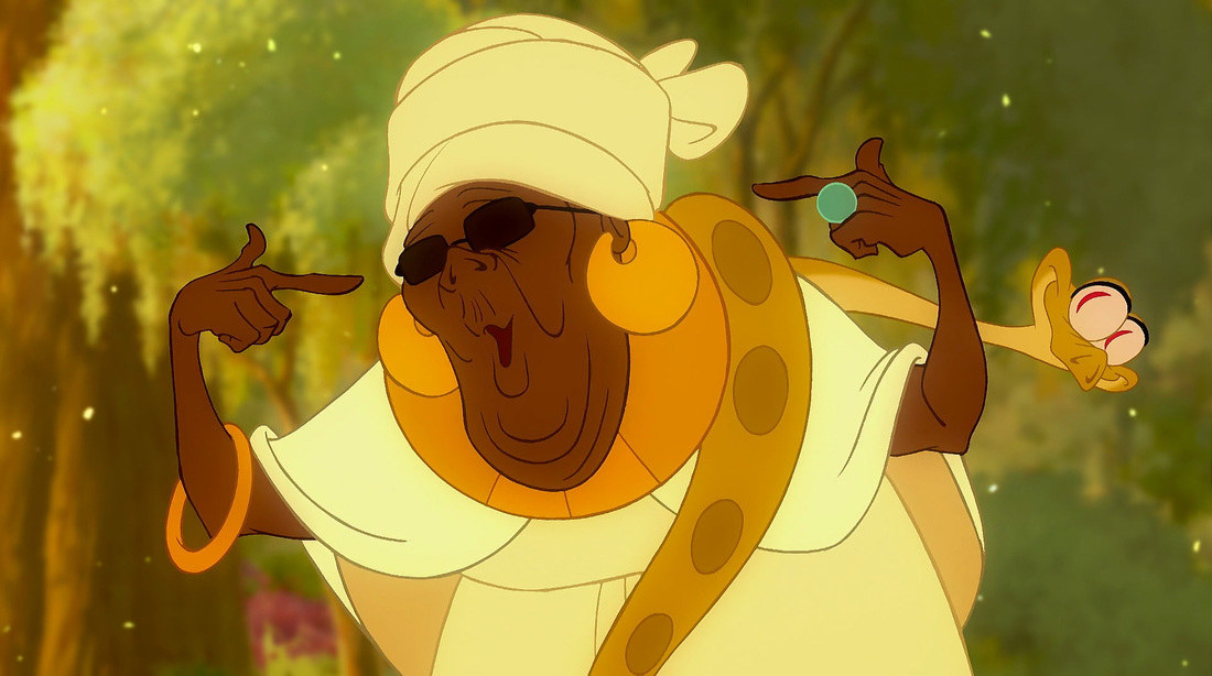 Jenifer Lewis as Mama Odie in the movie &quot;The Princess and the Frog.&quot;