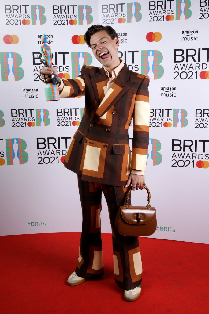 Harry Styles wins the Mastercard British Single award for &quot;Watermelon Sugar&quot;