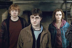 ron, harry, and hermione