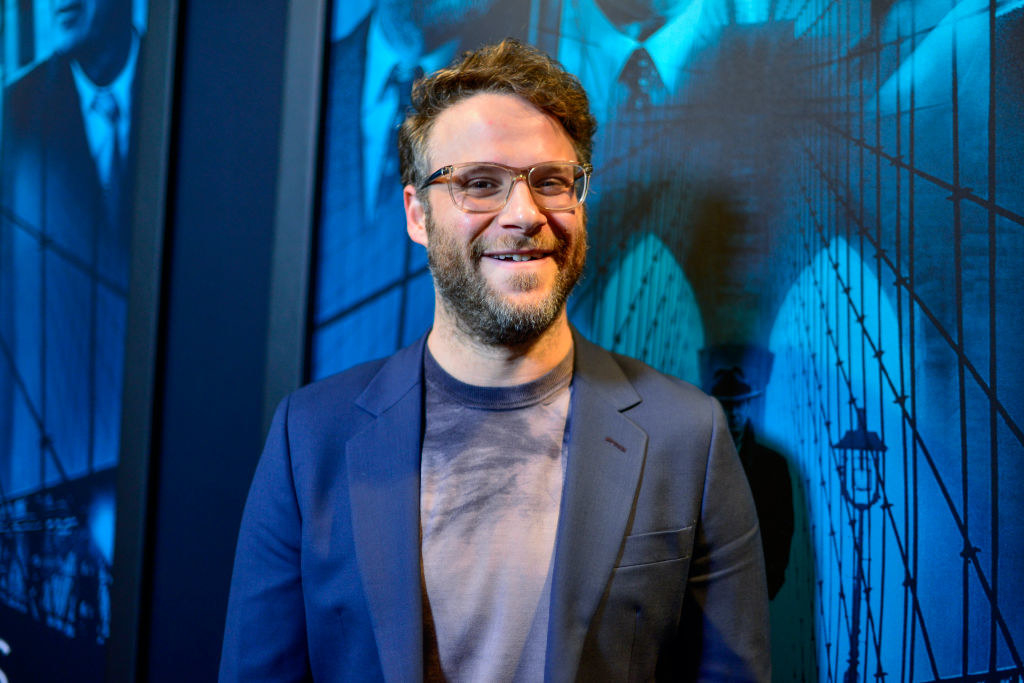 Seth Rogen arrives at the premiere of Warner Bros. Pictures&#x27; &quot;Motherless Brooklyn&quot;