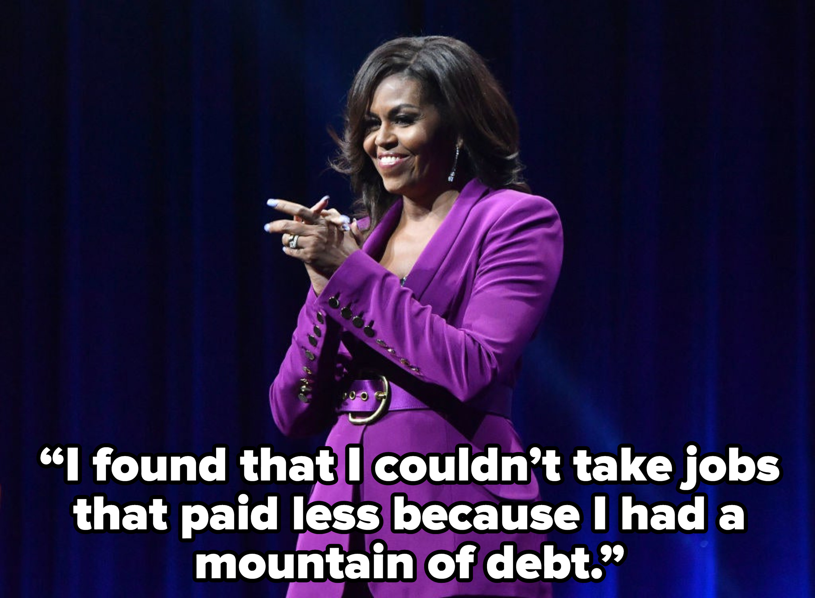 Caption: I found that I couldn&#x27;t take jokes that paid less because I had a mountain of debt