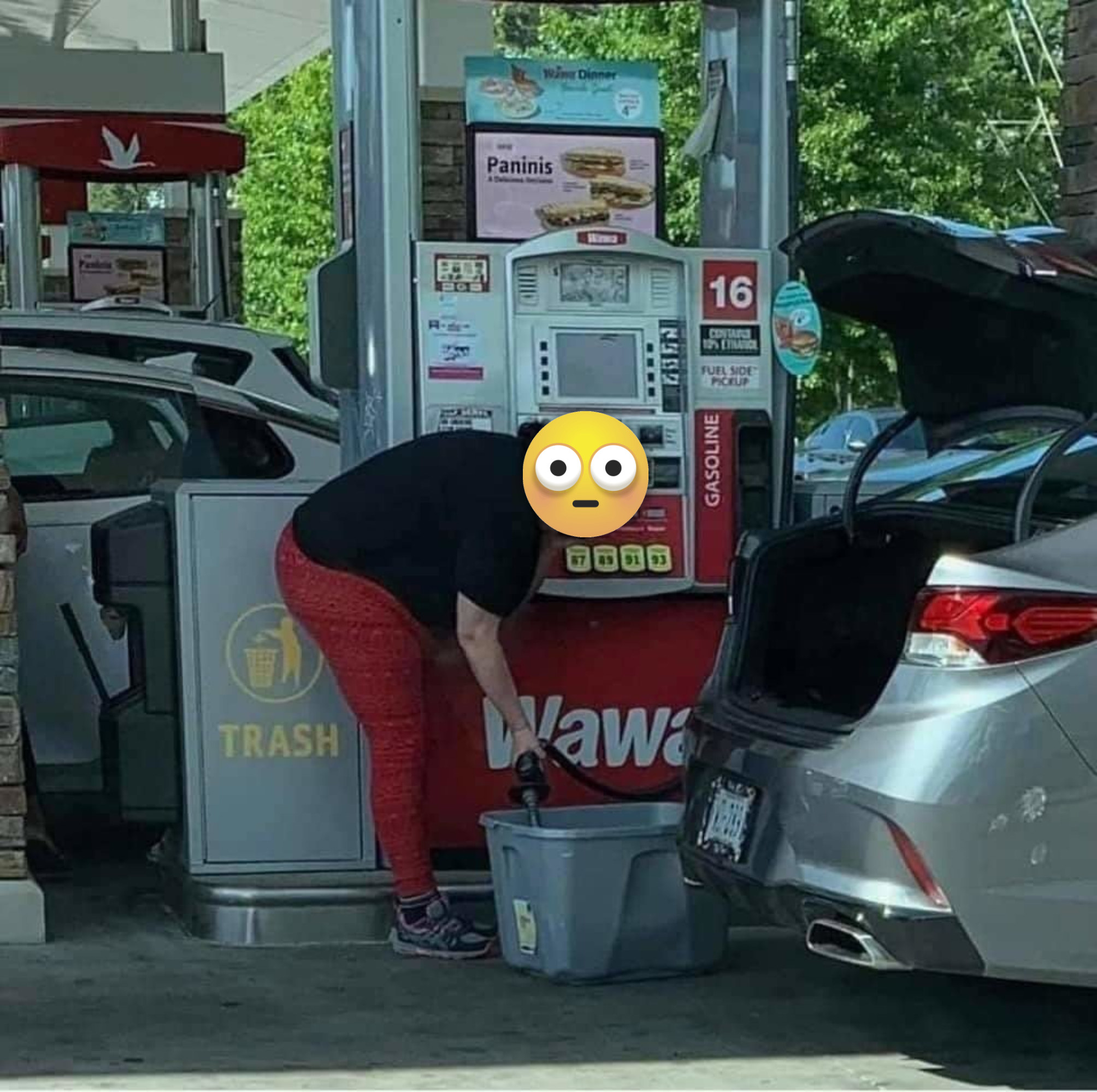 gasoline hoarding