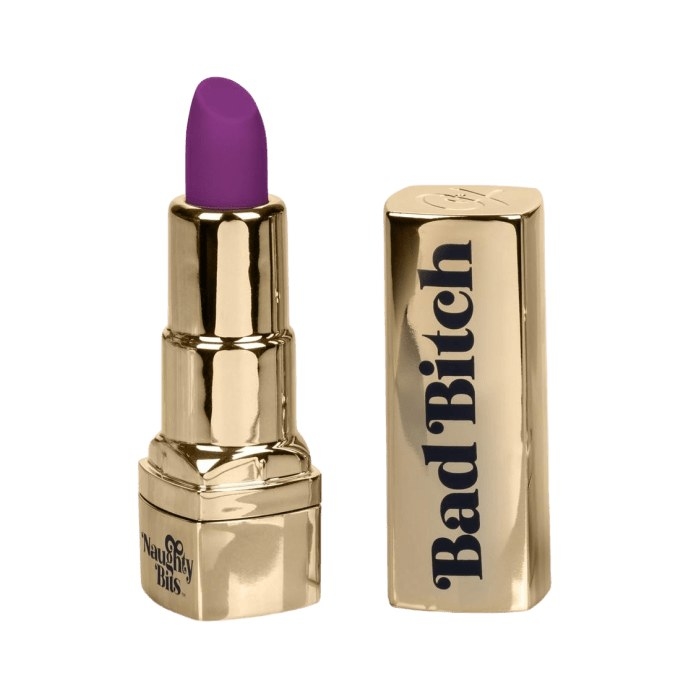 The gold-colored lipstick-looking vibrator
