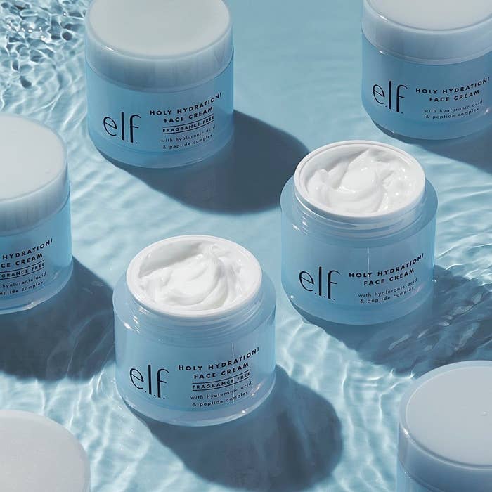 e.l.f. holy hydration face cream in water