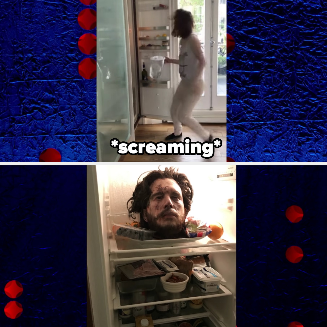 Jon snow&#x27;s decapitated head in his wife&#x27;s fridge