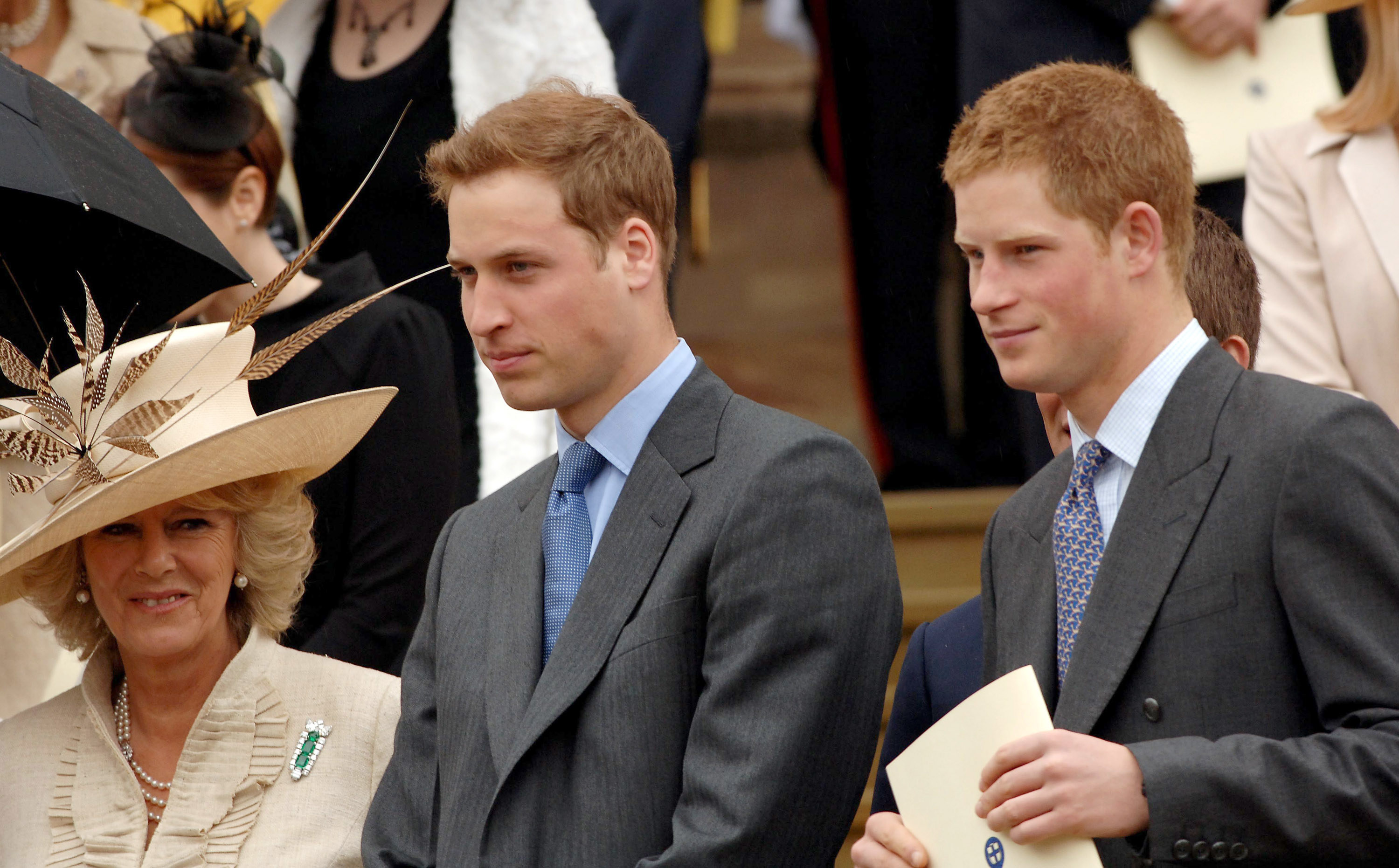 Harry with his brother, Prince William