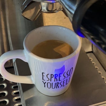 Espresso shot in 