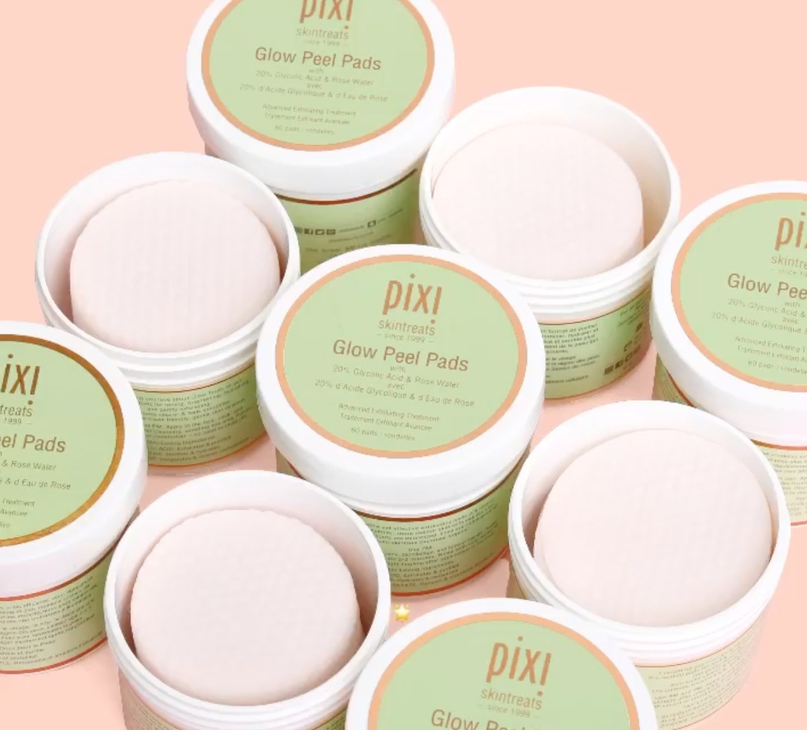 Glow Peel Pads, some open, some closed