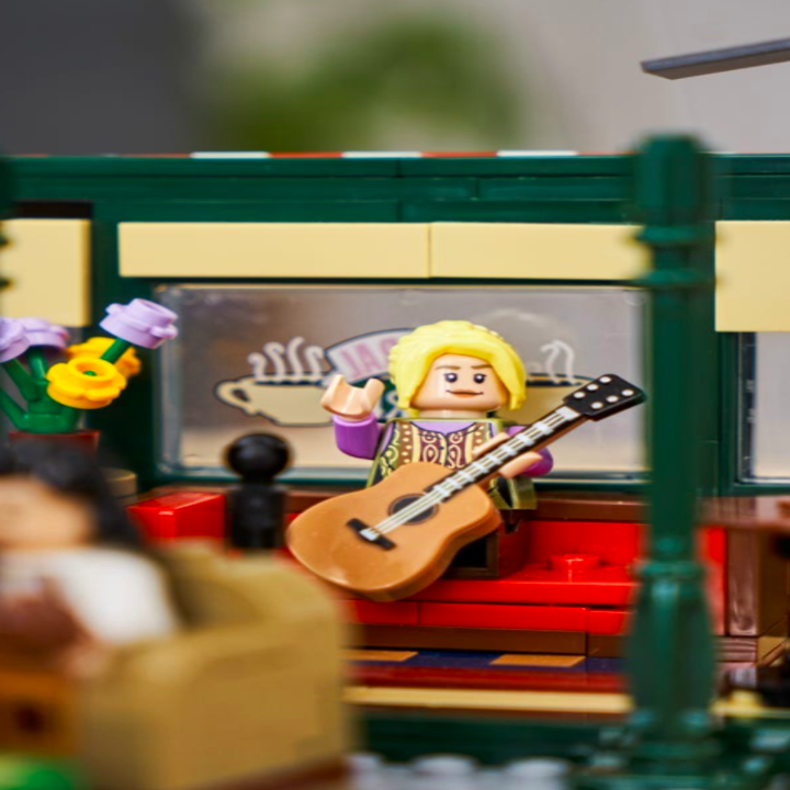 A Lego Phoebe from Friends