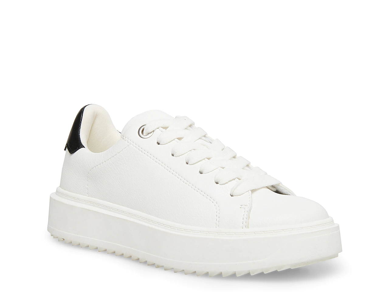 a white sneaker