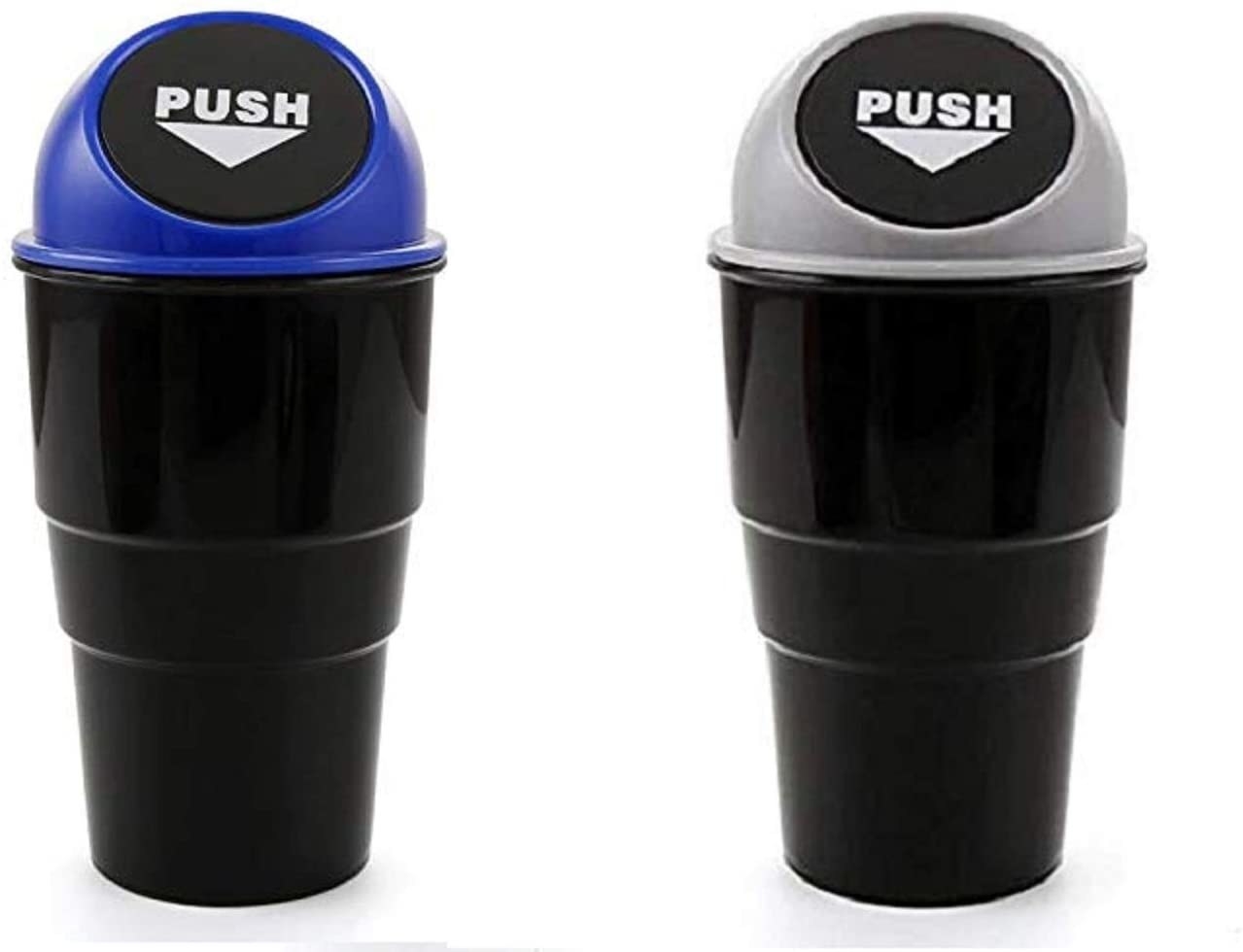 Two mini trash cans 