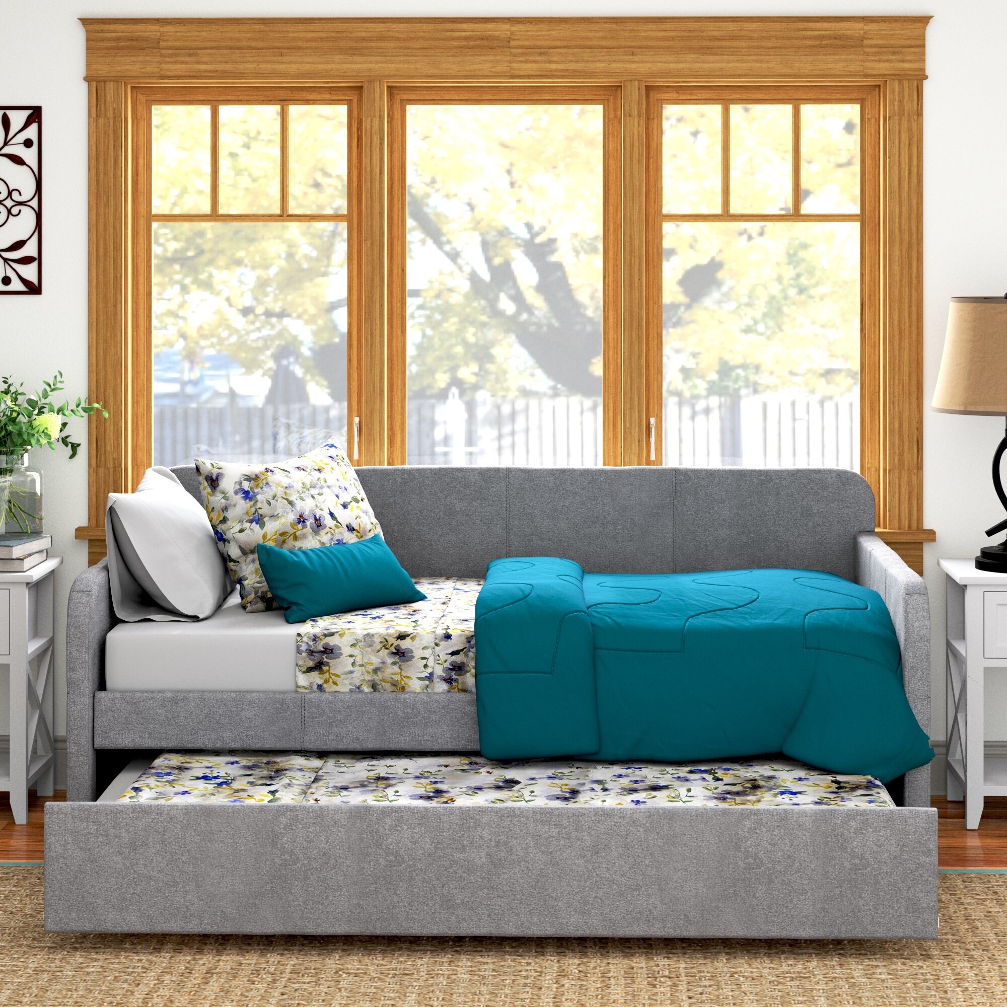 gray daybed