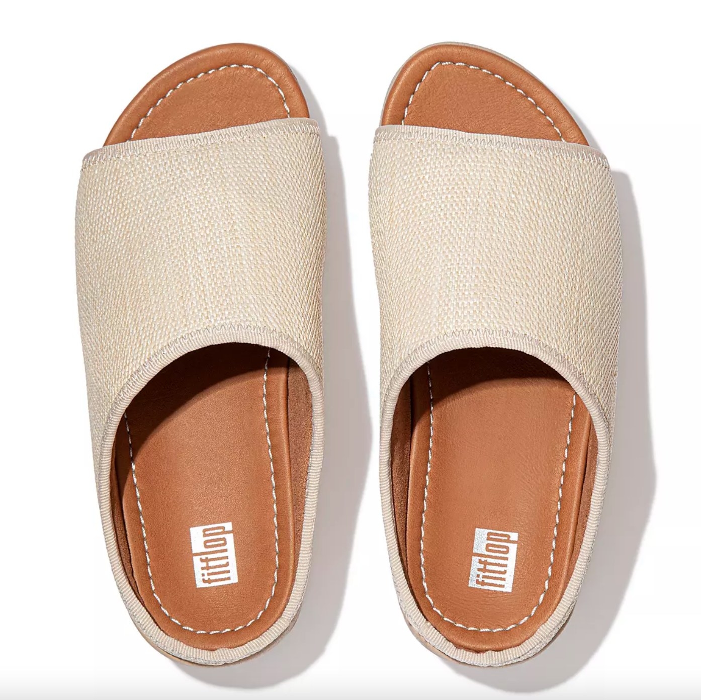 The pair of straw slides 
