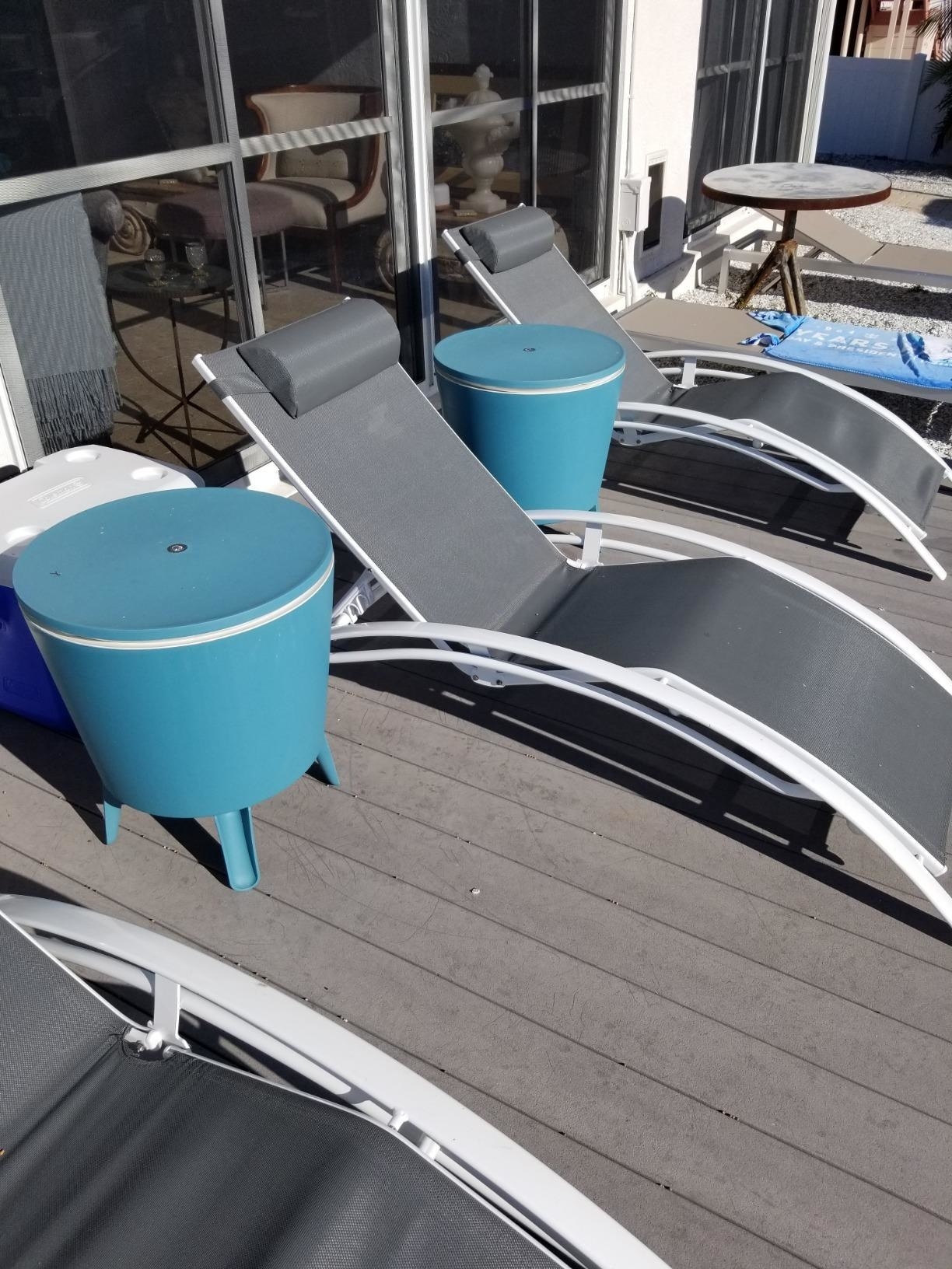 the same reviewer's coolers with the tops down