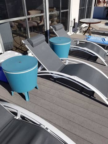 the same reviewer's coolers with the tops down