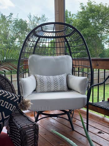 the chair on a different reviewer's balcony