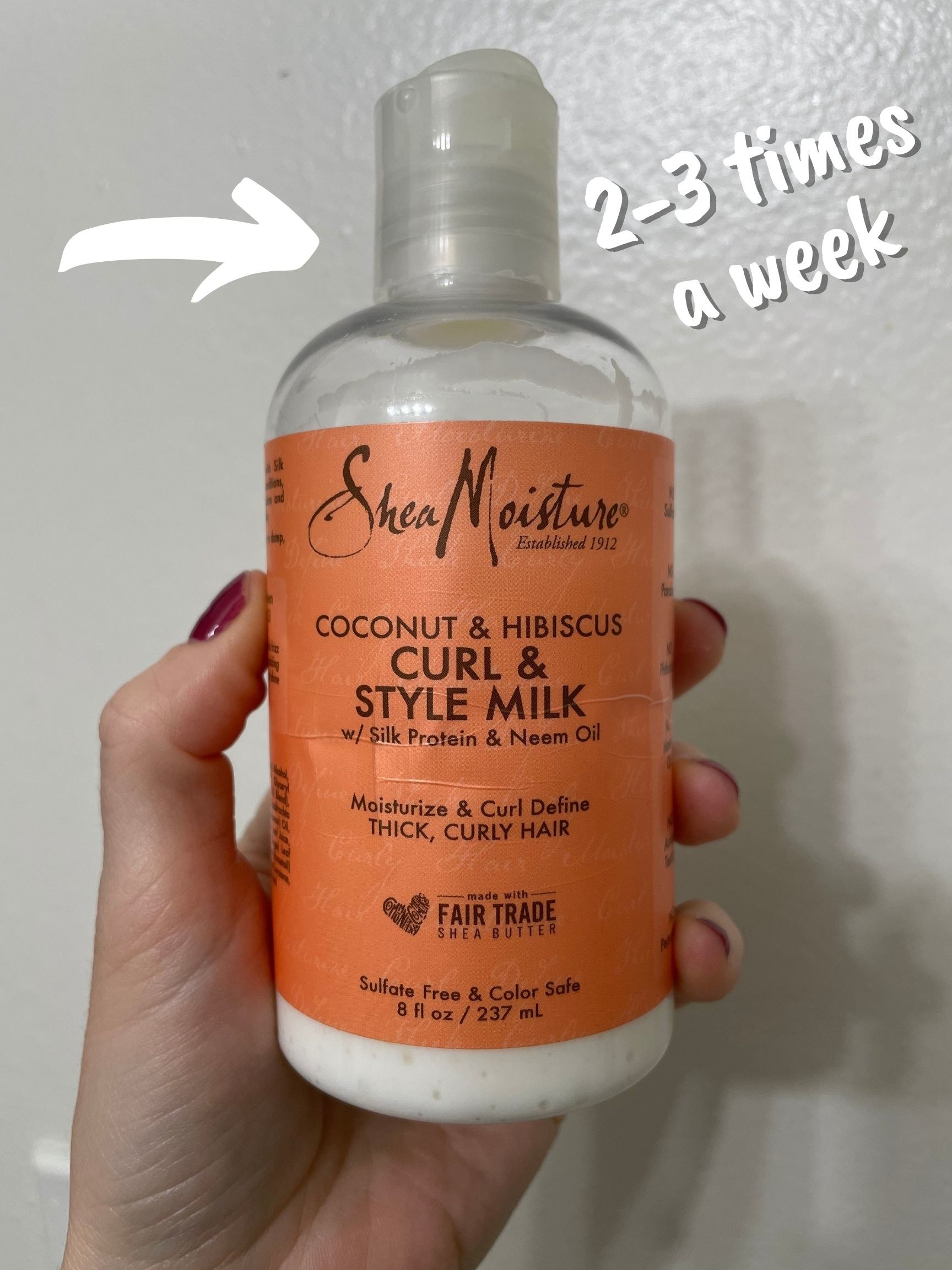 Shea Moisture Curl &amp;amp; Style Milk