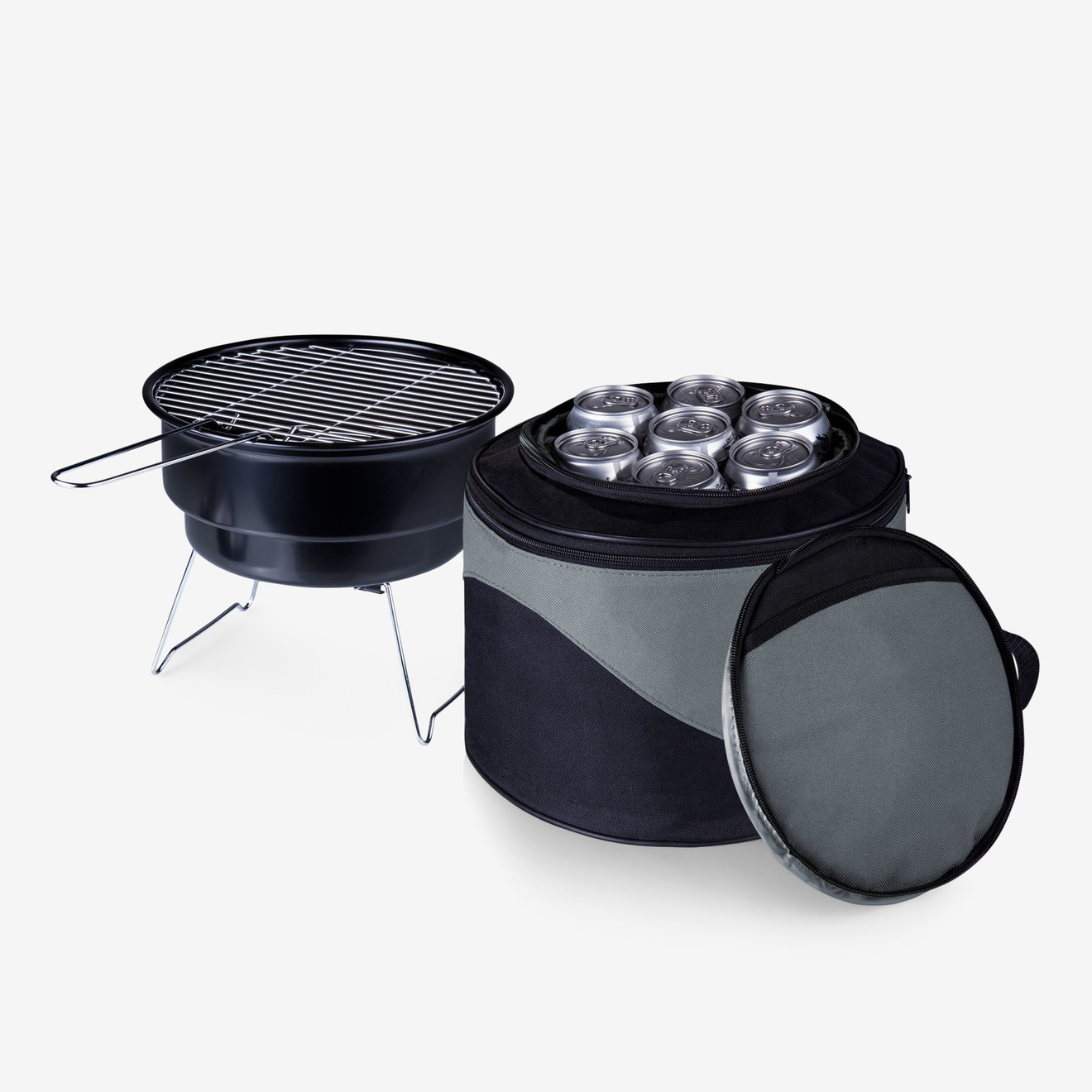 the charcoal grill and cooler cover