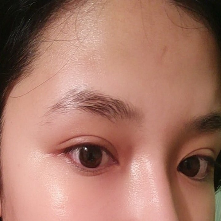 reviewer photo of glowing skin