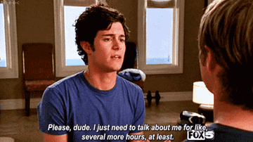 Seth on &quot;The O.C.&quot;: &quot;I just need to talk about me for like several more hours&quot;