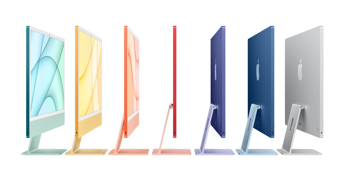 New iMac colors