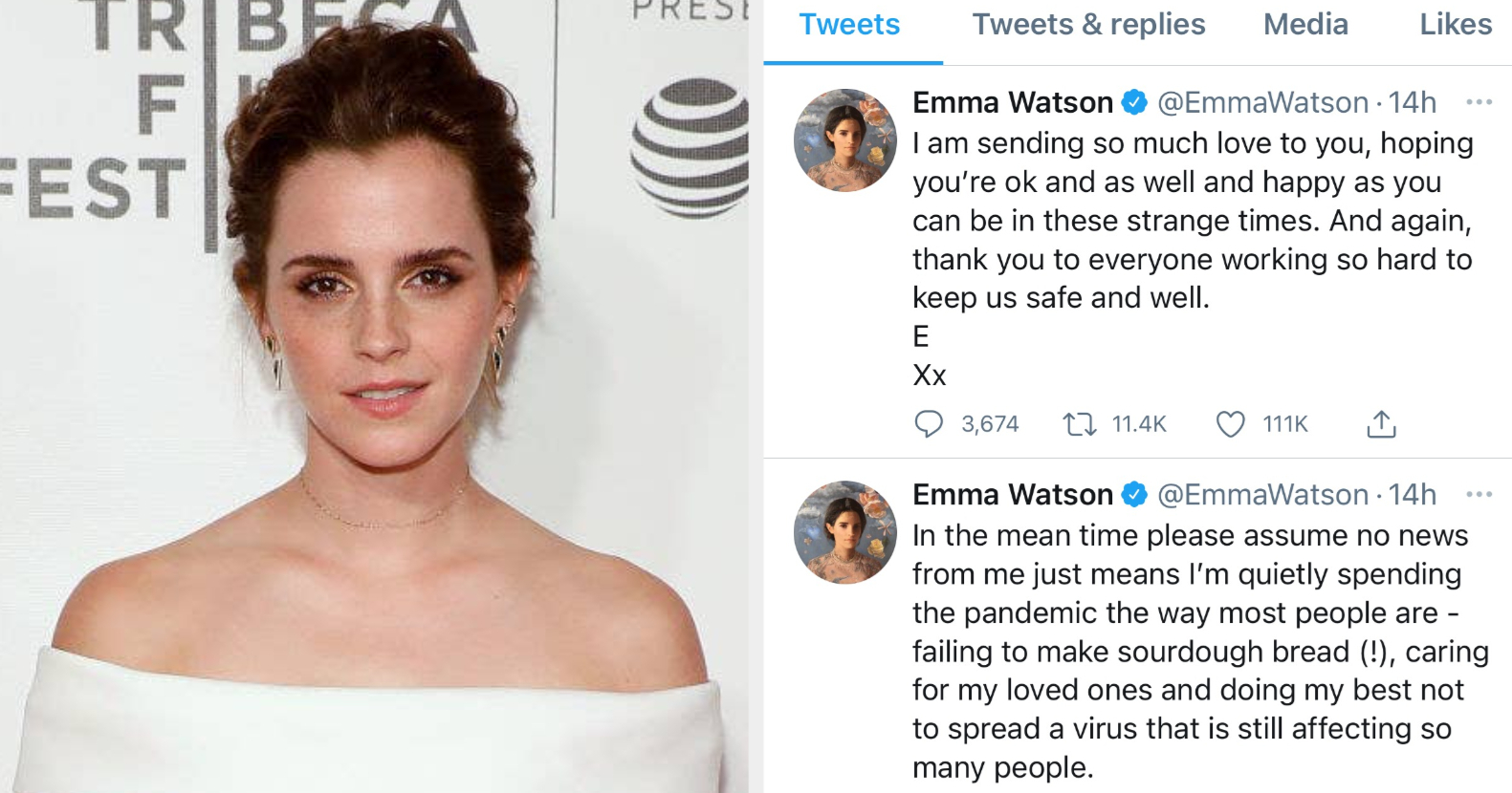 Emma Watson Shuts Down Rumors About Dormant Career