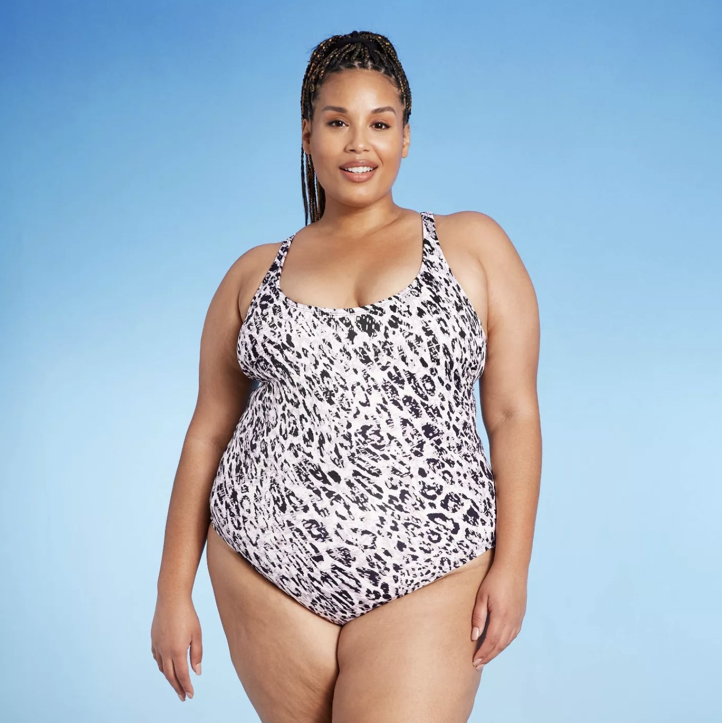 cream one piece bathing suits