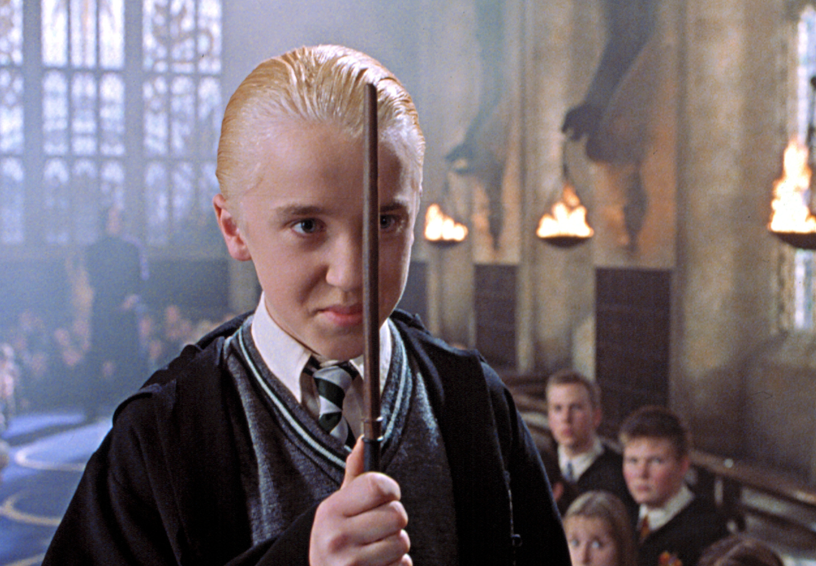 Draco&#x27;s blonde hair