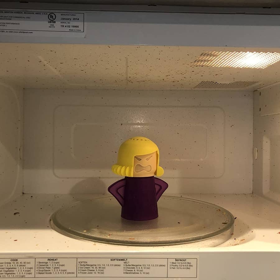 This Angry Mom Microwave Cleaner Is Hysterical