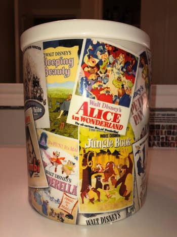another side of the disney poster cookie jar