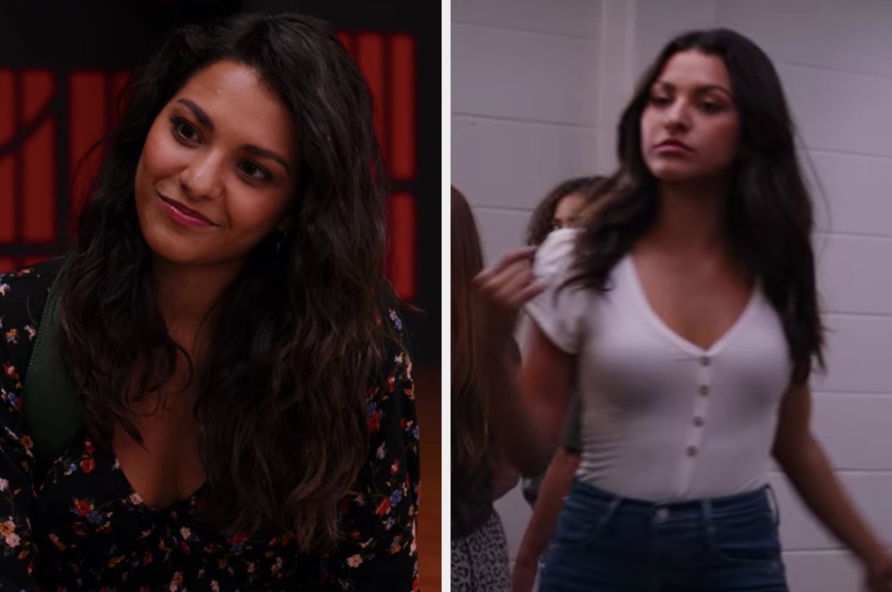 Sophie smiling at Max alongside her entrance