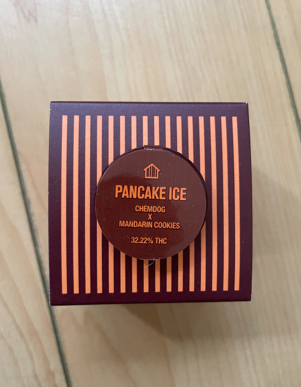 An image of the packaging for Pancake Ice
