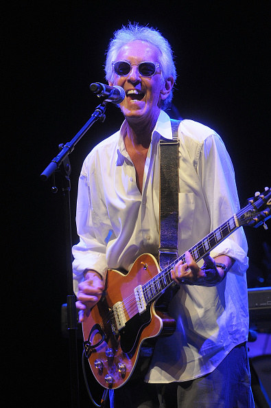 The &#x27;70s pop musician performing onstage