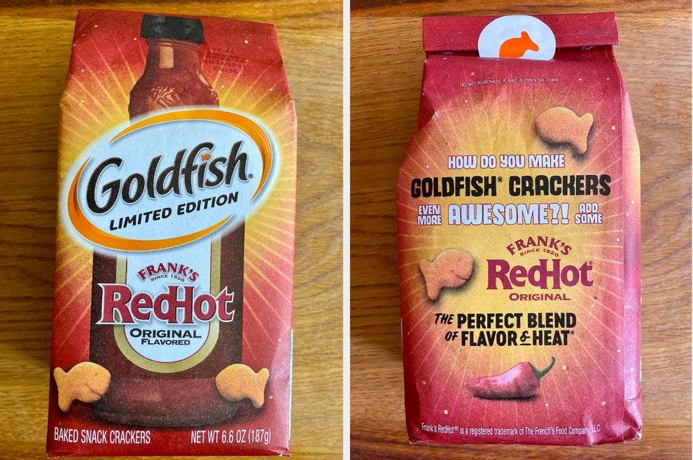I Tried The Frank's Red Hot Goldfish Collab