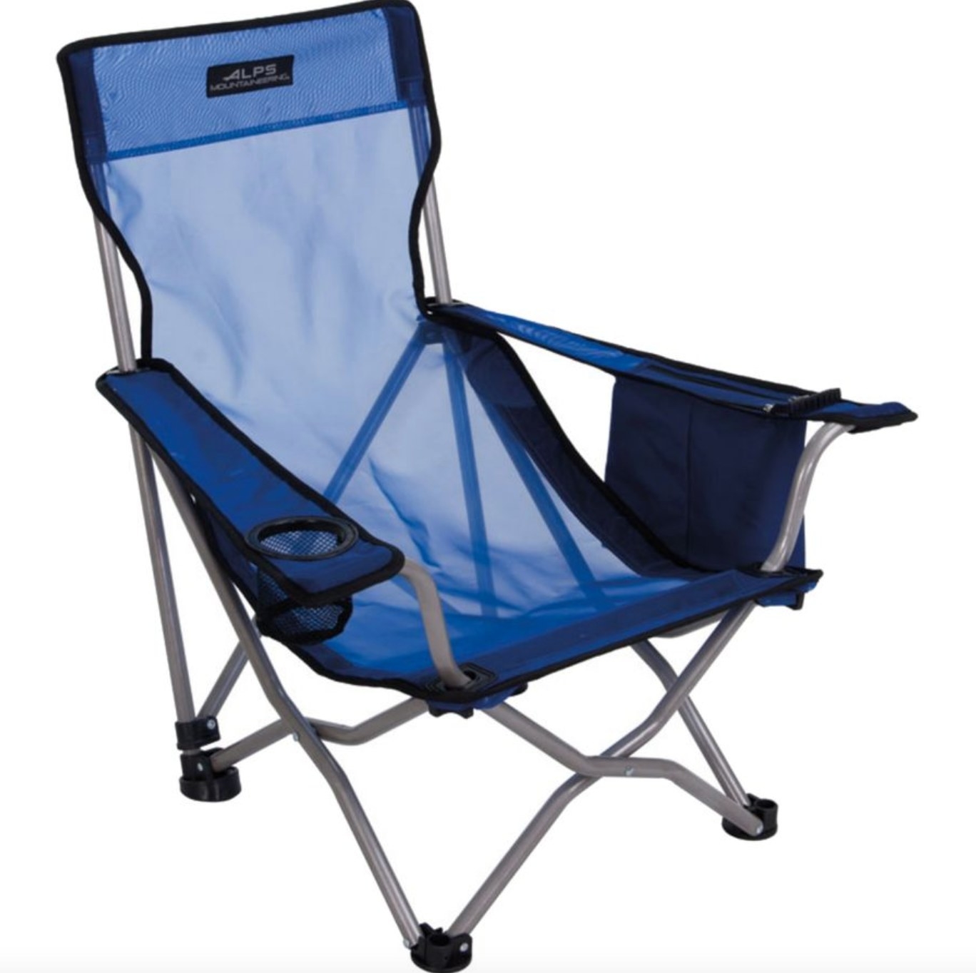 The ALPS Mountaineering Getaway chair in navy blue