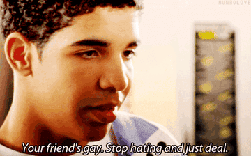 Jimmy from &quot;Degrassi&quot;: &quot;Your friend&#x27;s gay. Stop hating and just deal&quot;