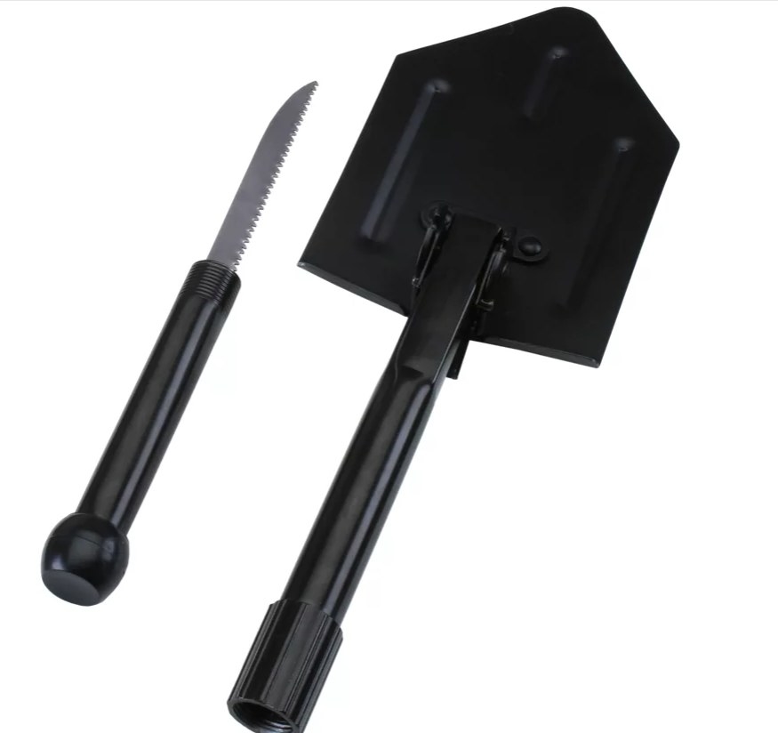 Shovel with saw