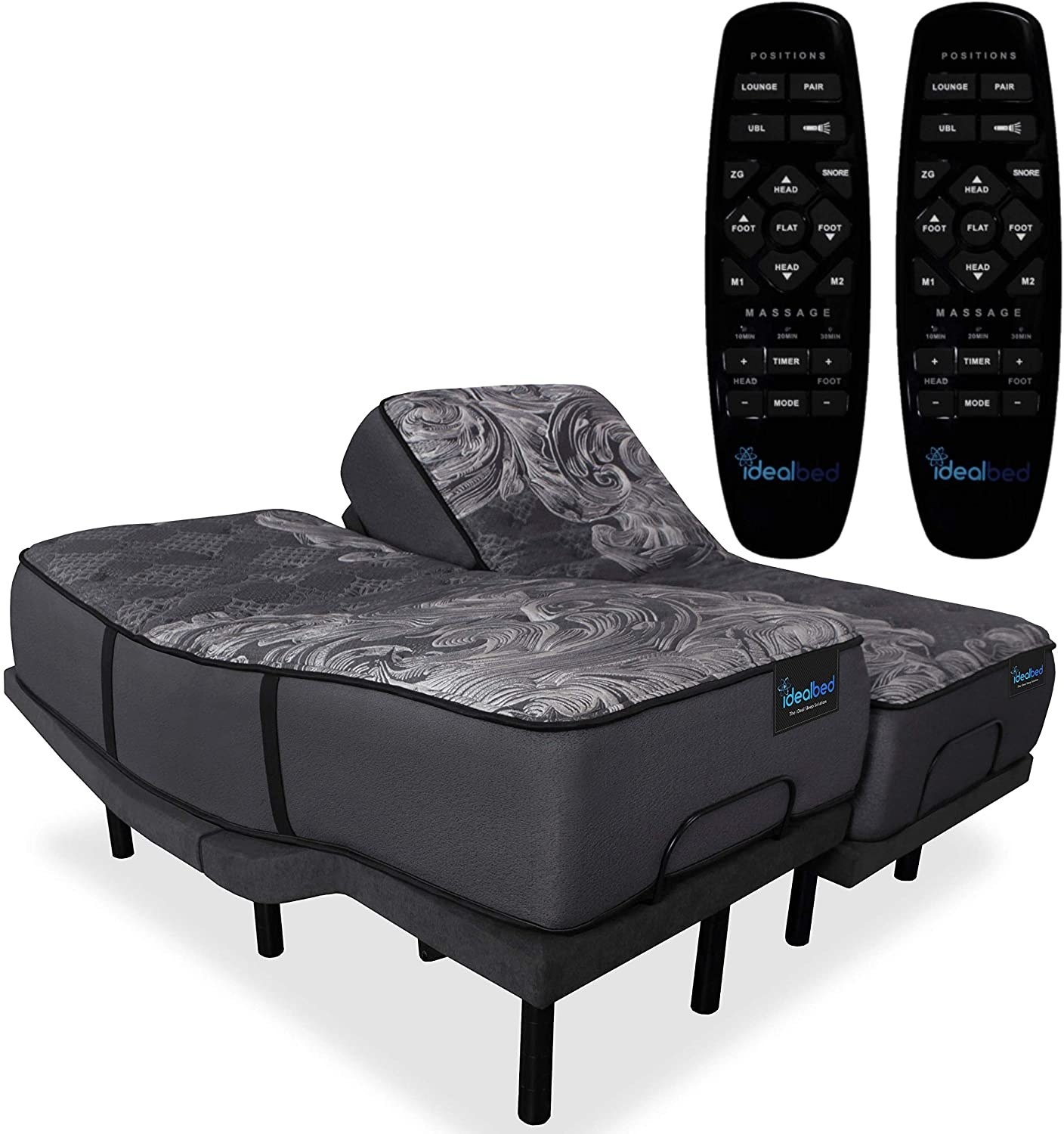 the split king mattress with two remotes 