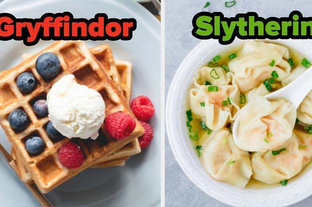 Choose A Food From A-Z And We'll Sort You Into Your True Hogwarts House